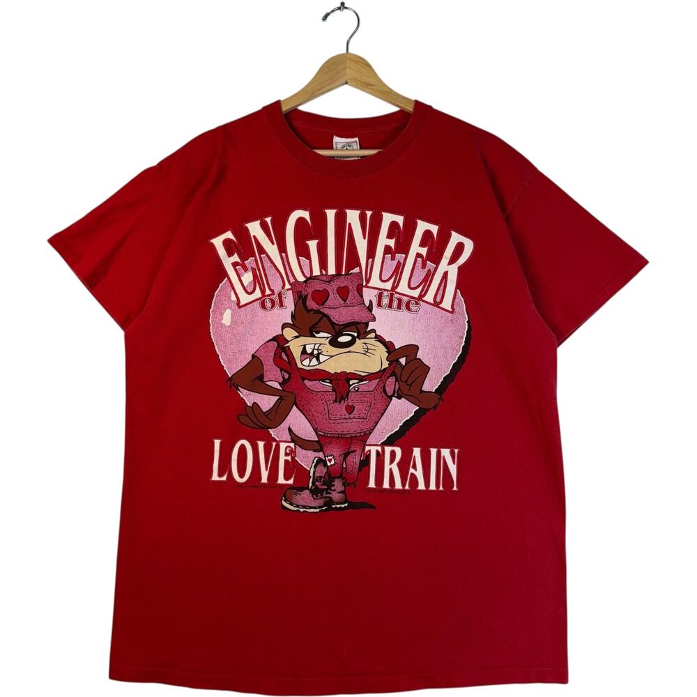 Vintage Taz "Engineer of the Love Train" Tee L